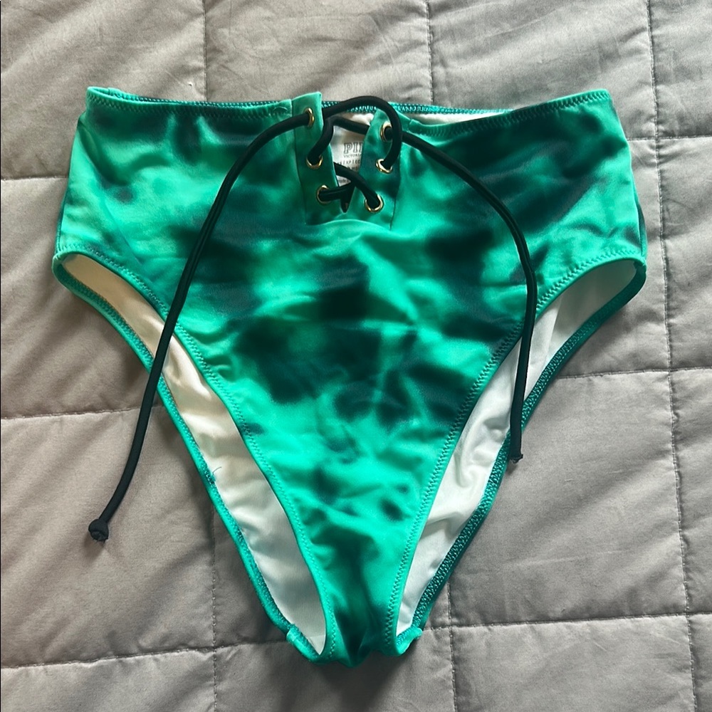 PINK Victoria's Secret Green Bikini Bottom